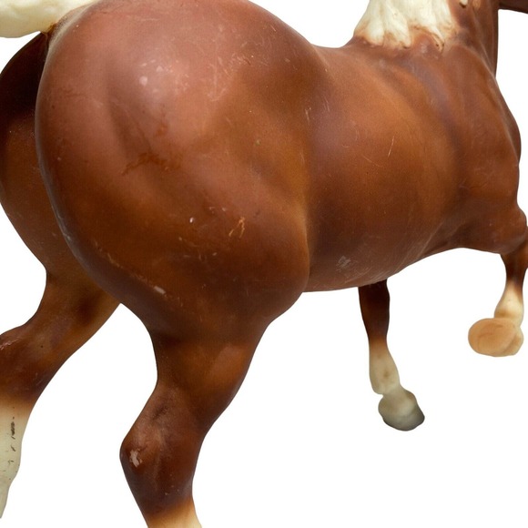 1990 BREYER BELGIAN Horse Figurine by Reeves Int'l Inc USA - Picture 4 of 12